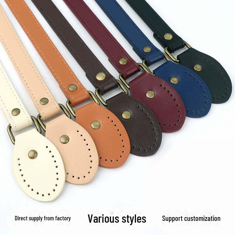 Taschengurte & Zubehör: Crossbody Seil Ledergriffe, DIY PU Griffe, Taschengriffe