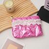 New Butterfly Lace Coin Purse Large Capacity Multipurpose Storage Bag Portable Earphone Bag Women