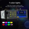 Autoradio-Receiver 4*60W Single-DIN Bunte Lichter MP5-Player mit 4.1-Zoll Touchscreen BT 5.0 FM-Transmitter