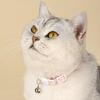 Plaid Polyester Pet Collar with Bell - Universal Fit for Cats and Dogs