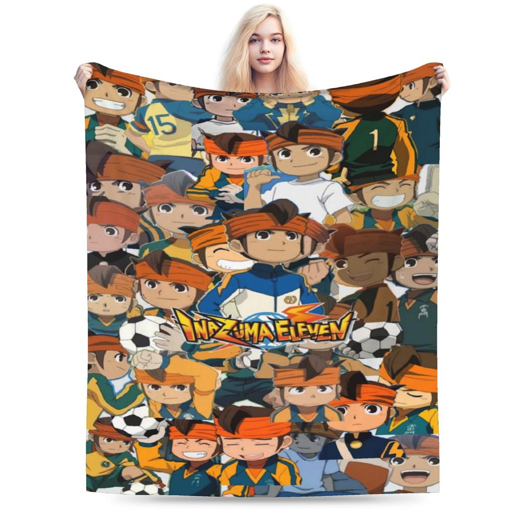 Stylish Inazuma Eleven: Victory Road Blanket Super Soft Flannel Comfortable Throw Blankets Machine Washable
