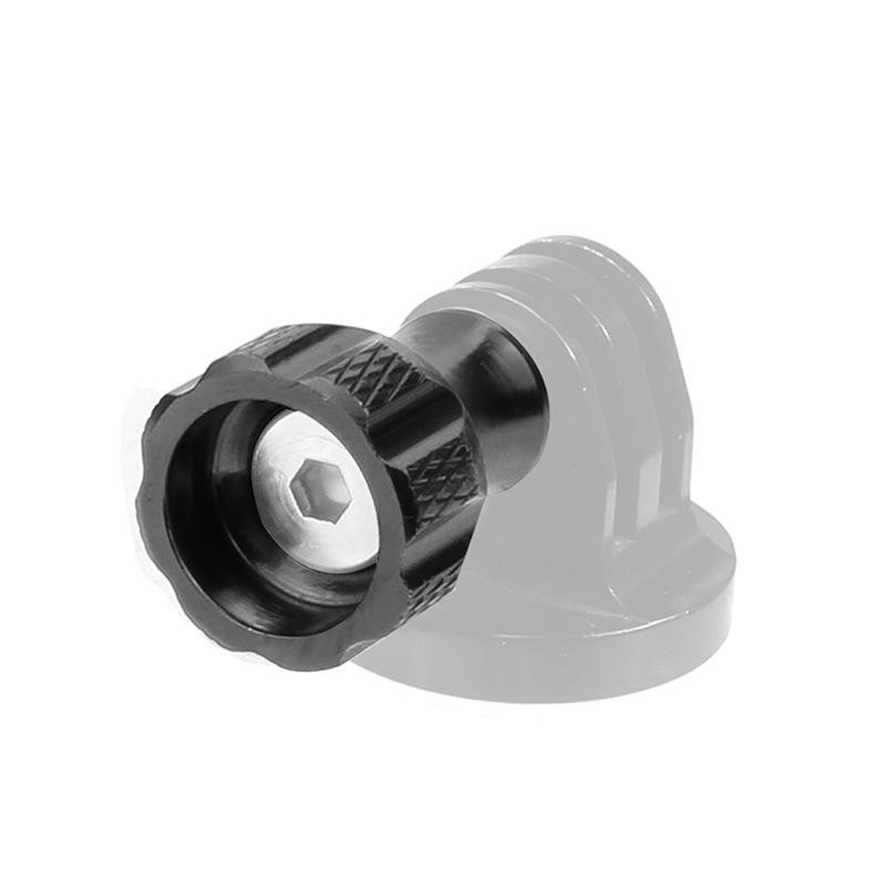 3Pcs Aluminum Thumb Knob Bolt Screw Set for Tripod Mount Cam 2 Short 1 Long Compatible with 7 6 5 4 Yi 4K Sjcam SJ4000 H9 Case
