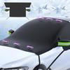 Large Car Windshield Cover for Ice and Snow, Automotive Windshield Snow Covers Side Window Rearview Mirror Protector Universal for Most Vehicle SUV