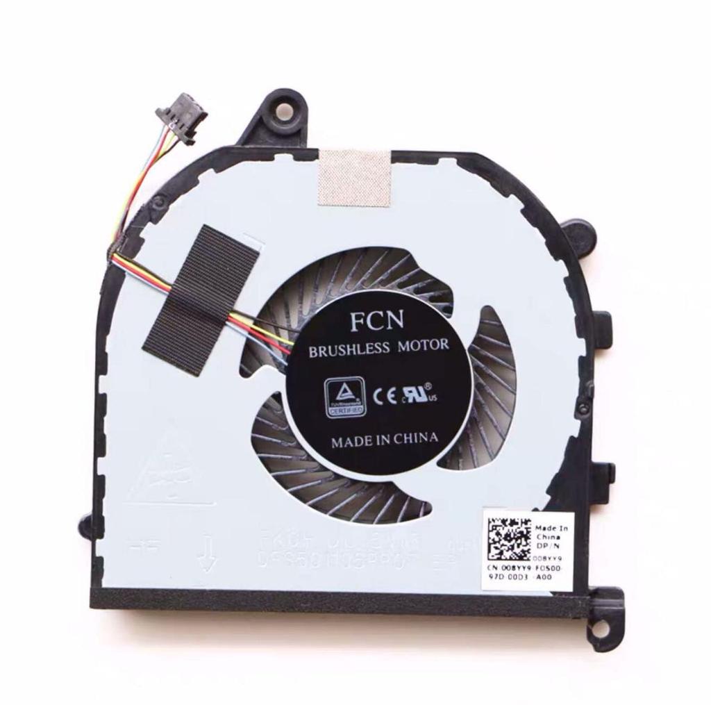 MOQIAN Replacement CPU and GPU Cooling Fan for Dell XPS 15 9570 Precision 5520 5530 Laptop Fan 008YY9 0TK9J1 TK9J1 08YY9