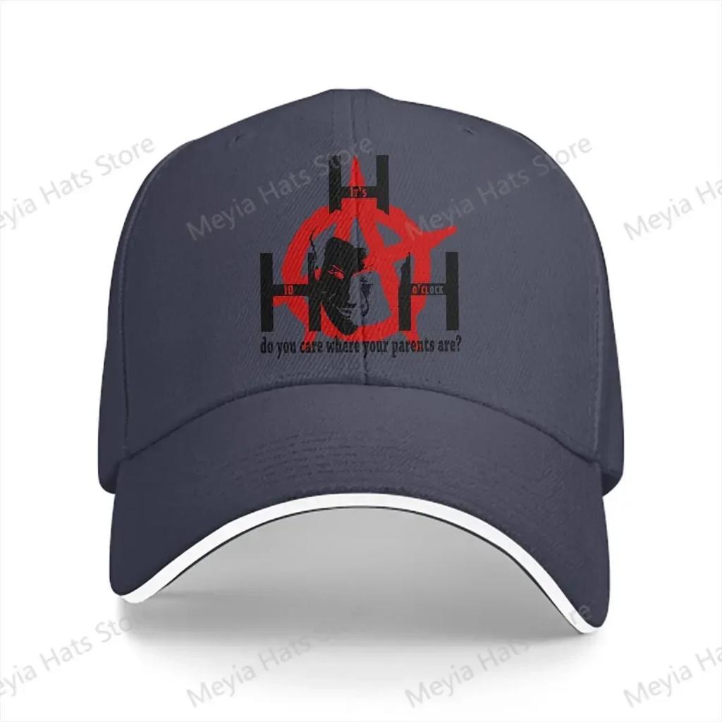 Mark Hunter Anarchy Anarchist Symbols Outdoor Cap Sun Visor Hip Hop Caps Cowboy Hat Peaked Hats