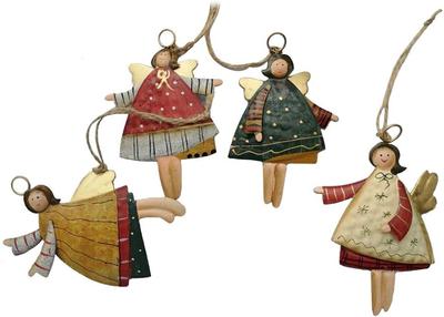 Beautiful Christmas Ornaments Angel Girl Hanging Tree Pendant Unique Lovely Xmas Tree Decoration Decoration Choice Christmas Hanging Decorations