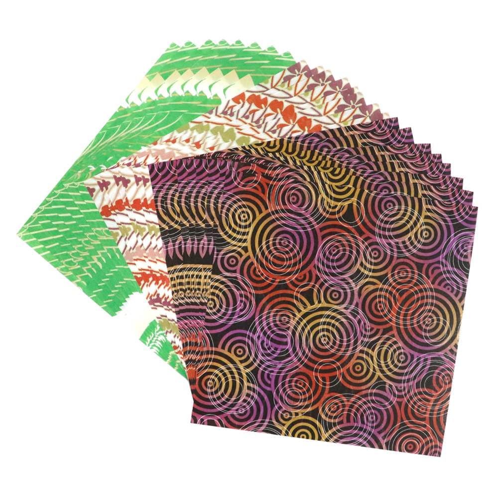 Kimono Beauty Washi Zen 3 24 Sheets Patterns X 8 Sheets Washi 2023 Chiyogami, Patterns, (3 Each), Origami, Paper, No.