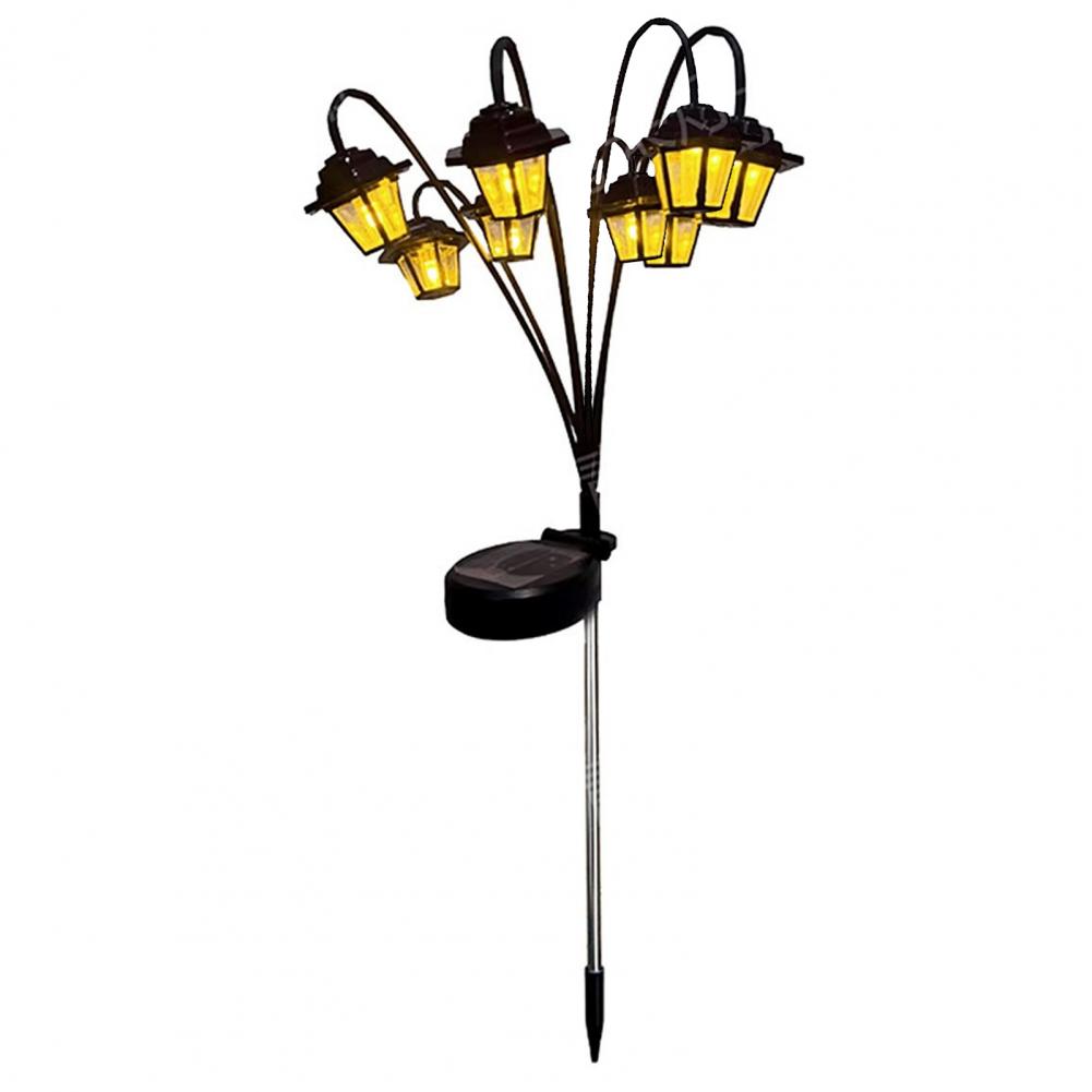 Garden Solar Light Outdoor Solar Powered Ground Insert Waterproof Landscape Lighting for Pathway Driveway Porch Lawn Patio Yard