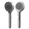 Luxury Black Shower Head Set 5 Functions Handheld Shower Head  Rainfall Showerhead Bathroom High Pressure Hand Shower Head