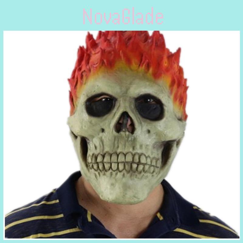 Halloween Face Paint Ghost Rider Mask Skull Car God Mask Soul War Car Mask
