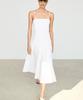 Masimodutti Cotton Poplin Strap Midi Dress