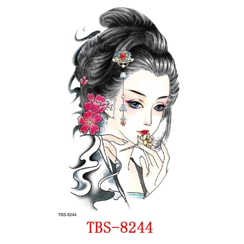 Waterproof Tattoo Sticker, Totem Character Tattoo Sticker Tattoo