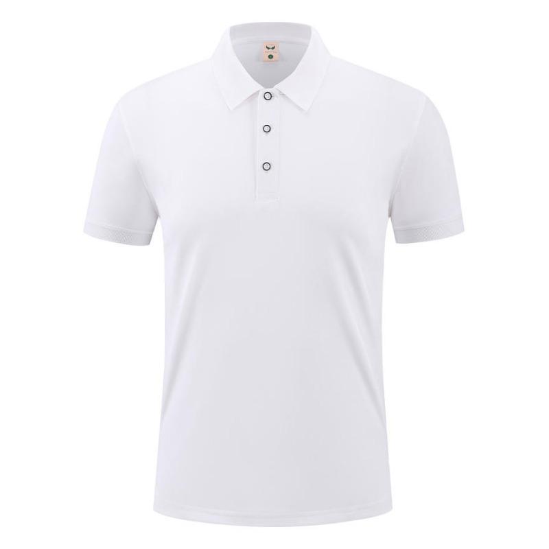 Classic Uniform Polo T Shirt Men   Summer Formal Collar T-shirt For Men Casual Camiseta Polos De Hombre