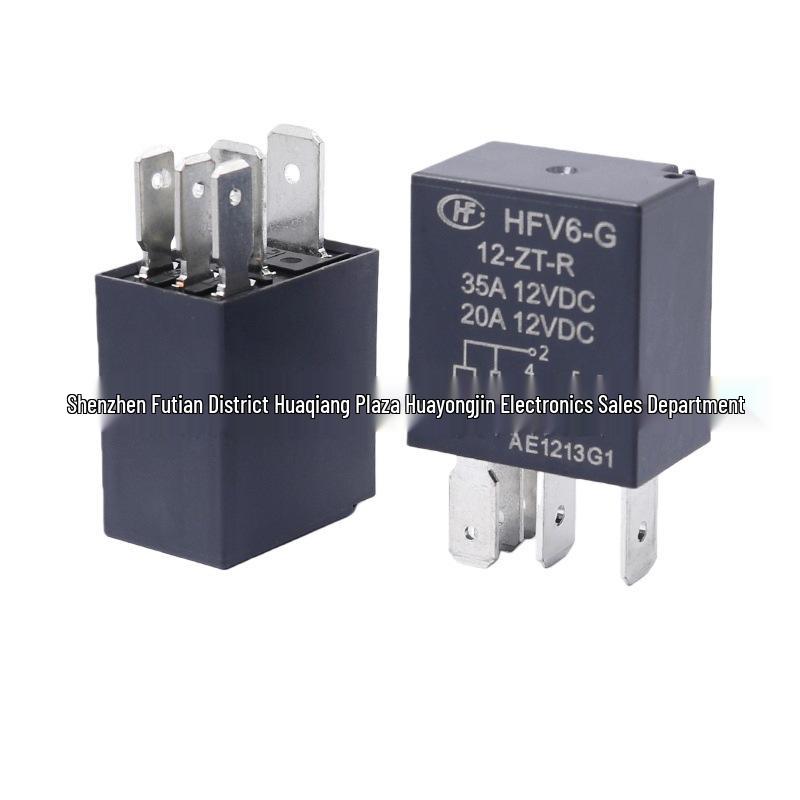 Hongfa HFV6-G/12-HT-R 35A Relay - 12V 4/5-Pin Automotive Relay