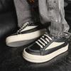 Casual Little White Shoes Cleanfit Shoes Platform Derby Shoes Big Head Commuting Ro Wind Inverted Triangle Board Shoes Men And Women