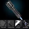 LED High Zoomable Lumens Super Bright Flashlight Tactical Torchlight