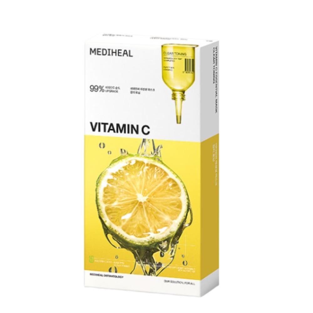 

Mediheal Essential Vitamin C Mask 10-Pack Brightening & Hydrating Sheet Mask