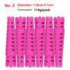 12pcs /pack Cone Shape Hair Rollers Extra Thick Curling Bars Cold Perm Flexi Rods Hair Waver No Heat Fluffy Curly Curing Tools