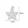 2Pcs Stainless Steel Marine Animal Pendant Dolphin Starfish Shell Shape Charms For Jewelry Making DIY Fashion Necklace Earrings