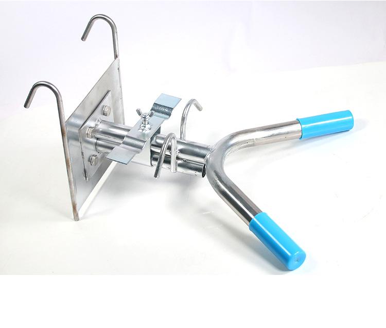 Piglet Castration Rack: Stainless Steel Suspension Table for Secure Pig Fixation During Castration