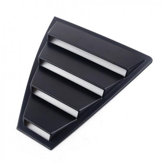 For Hyundai Elantra 2017- Black Side Vent Rear Window Quarter Louver