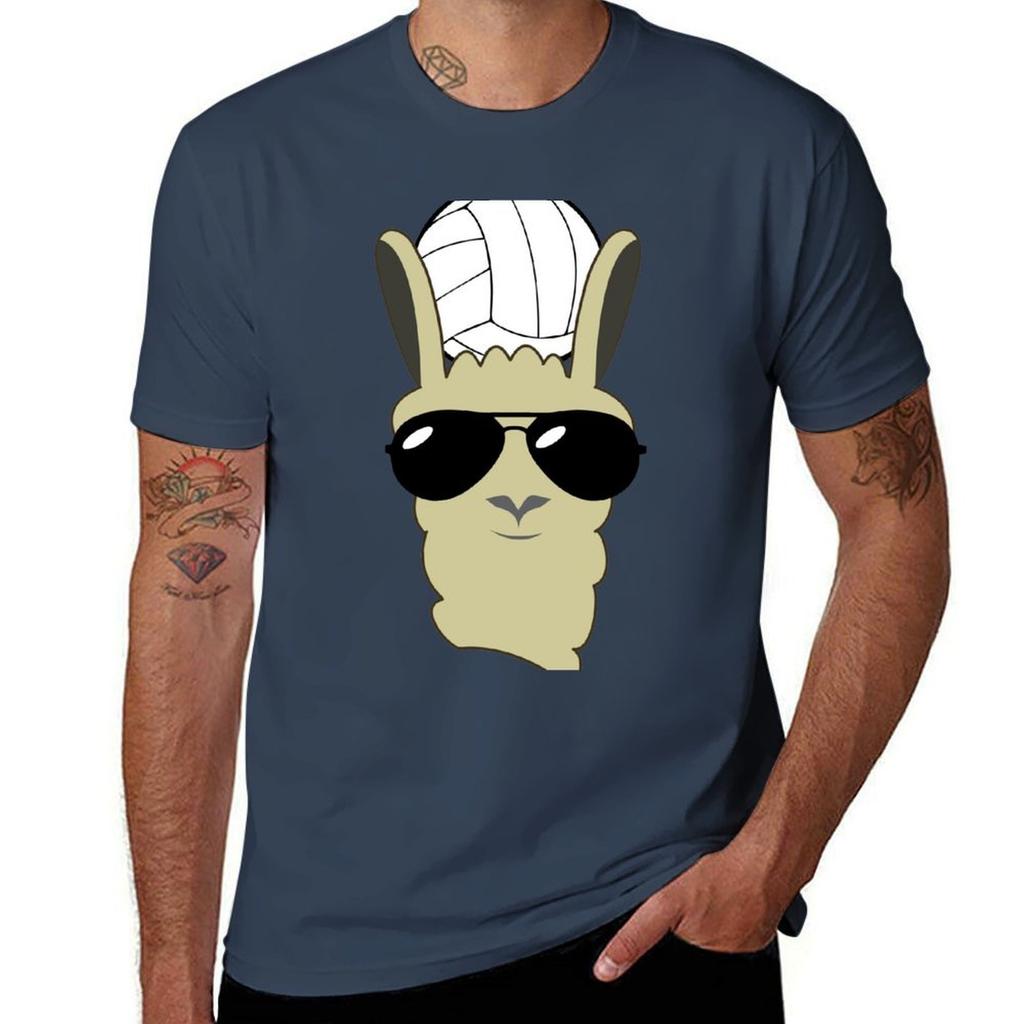 Volley Llama Tshirt Halloween Casual Tshirt