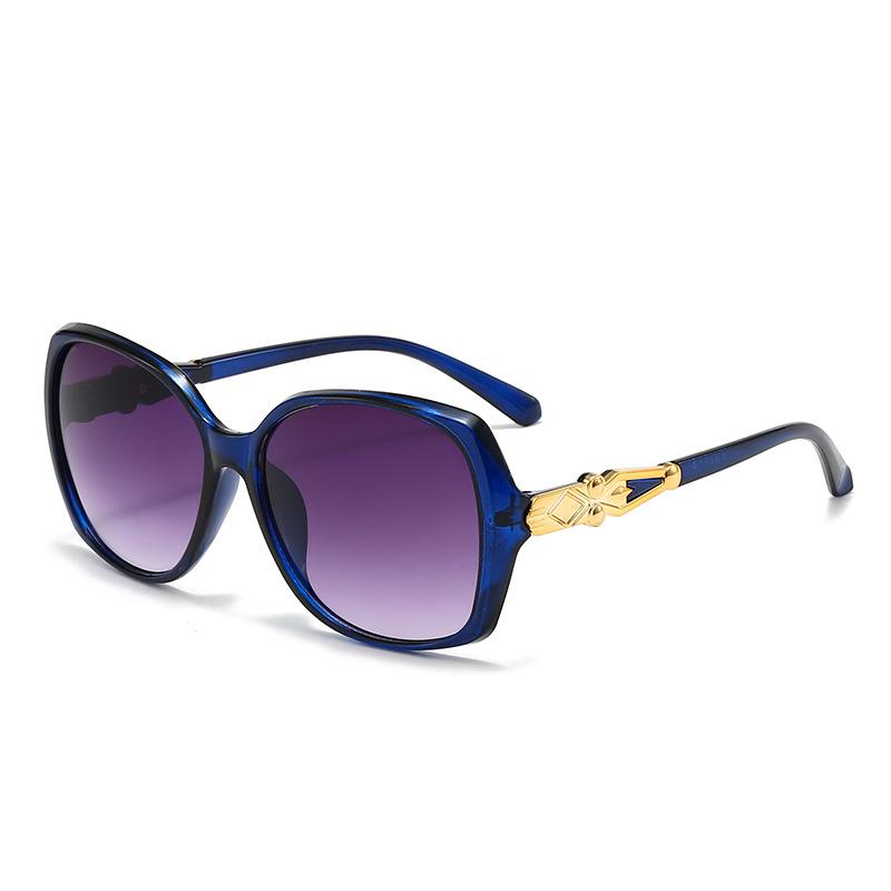 Women'S Sunglasses Classic Sunglasses Model Large Frame Skinny Face Shading Uv Protection