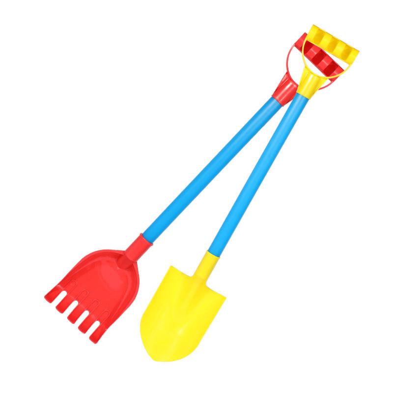 High Quality Beach Tools Sand Shovel And Rake Large Size Toys For Kids 59cm*11.3cm