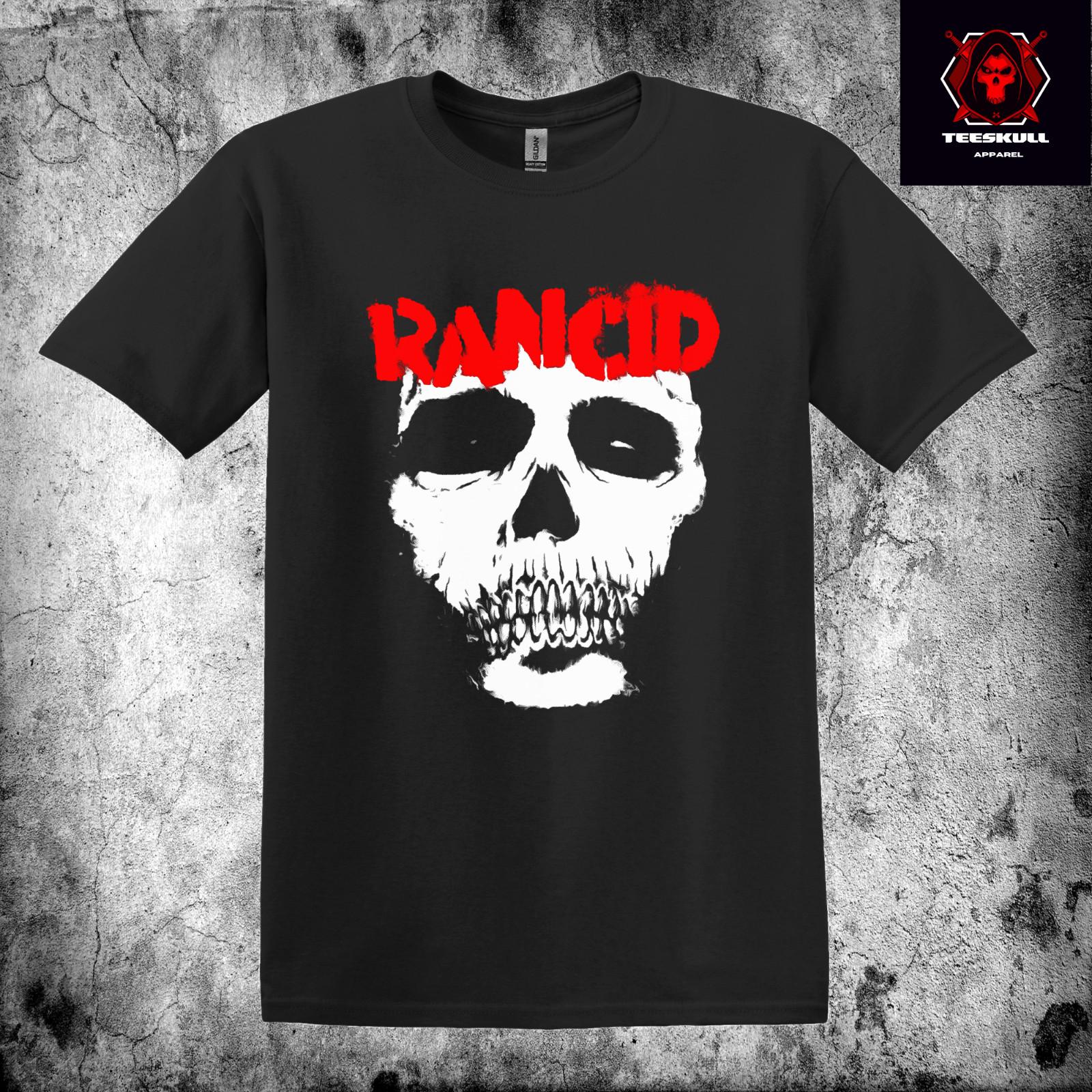 RANCID Punk Rock Band Retro Tee Heavy Cotton Unisex T-shirt S3XL XL