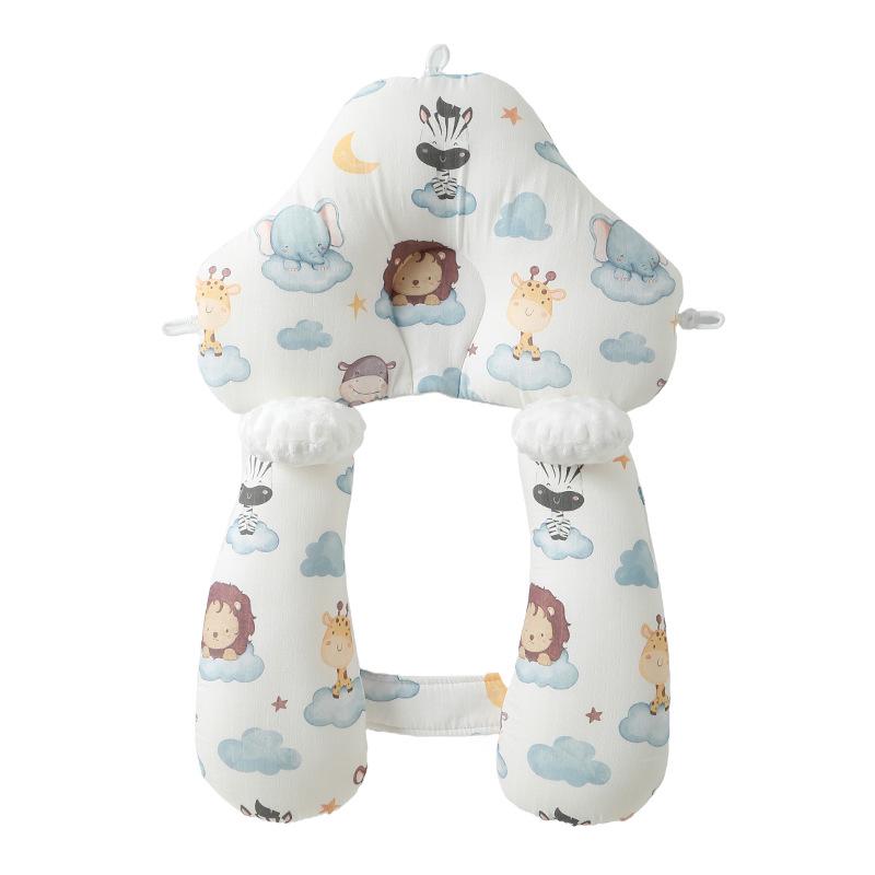 Anti-Flat Head Baby Pillow for Infants (0-12 Months) - Soothing, Shaping, Anti-Startle Pillow
