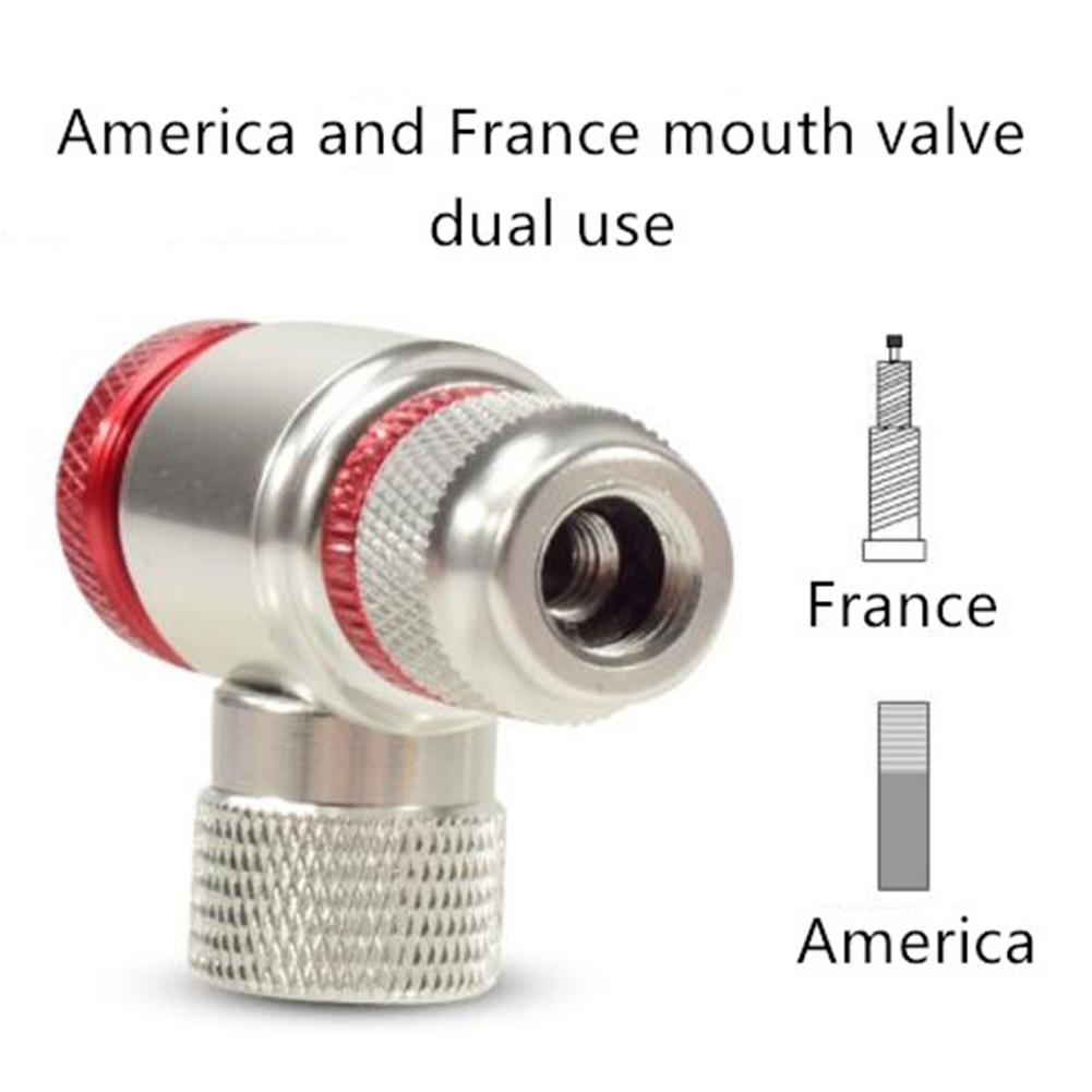 Bicycle Fast Inflatable Mini Mountain Road Bike Thickening Explosion-proof Portable CO2 Cylinder Pump