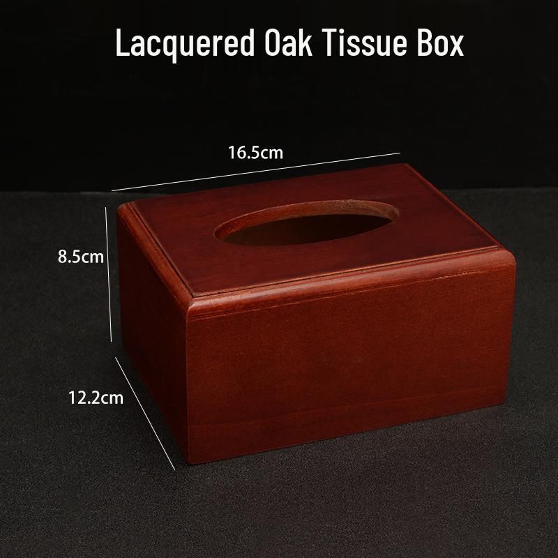 Custom Printed Wooden Napkin and Tissue Box for Restaurants and Hotels