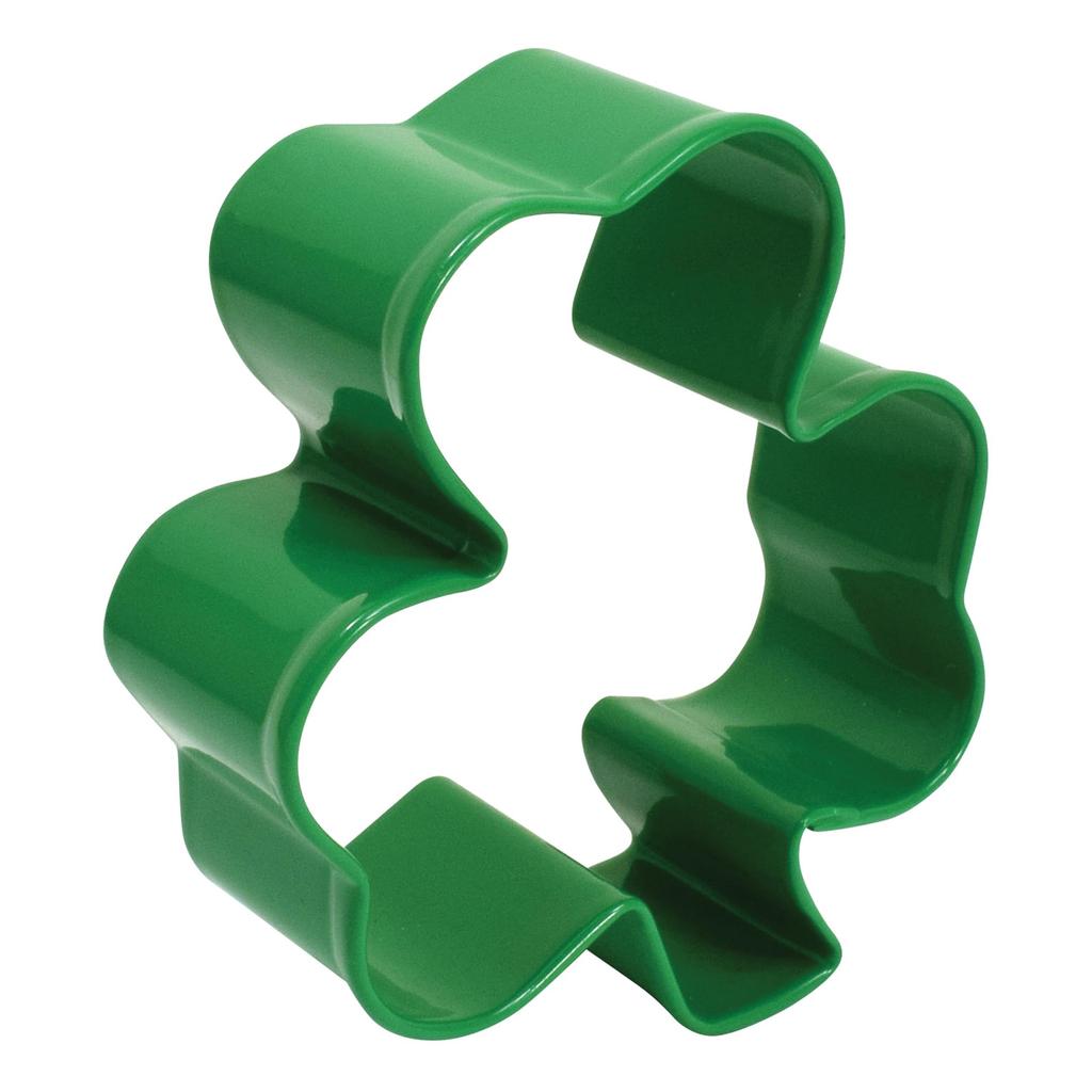 Anniversary House Shamrock Poly-Resin Coated Cookie Cutter