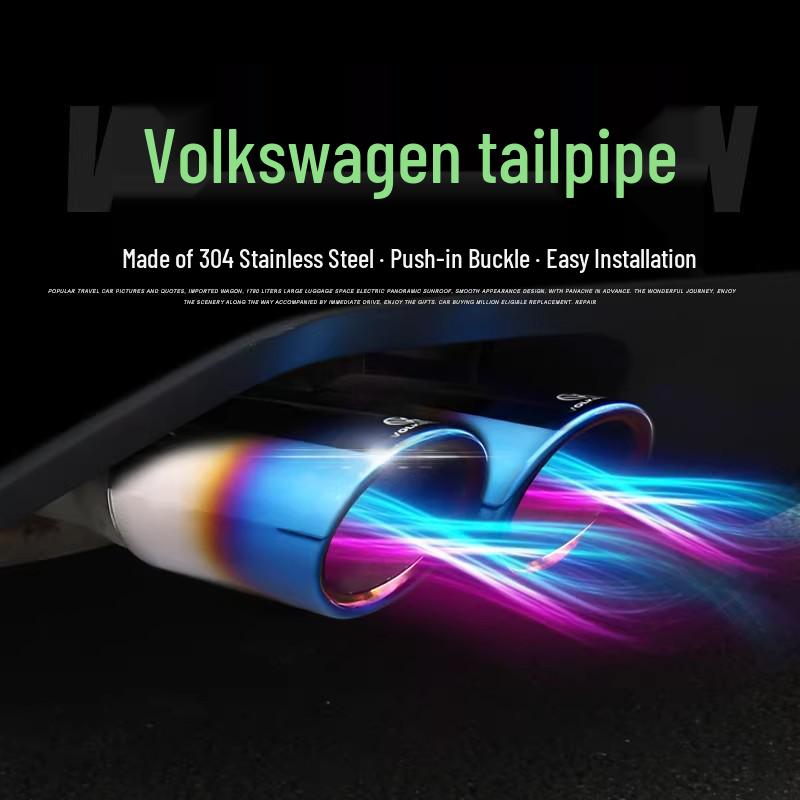 Compatible Exhaust Pipe for Volkswagen Tiguan, Golf 67CC, Magotan, Passat, Lavida, Sagitar 1.4T models.