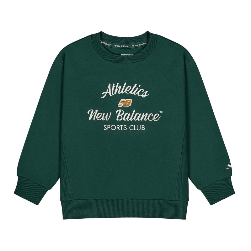 New Balance Kids Sweatshirts Crew Neck Moderate 7ZF4E043-HUN 110