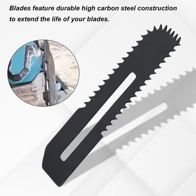 Drywall Cut-Out Saw Blades For Cordless Cut-Out Saw, Cuts Drywall Up To 1-3/16Inch Thick (Depth Markings)