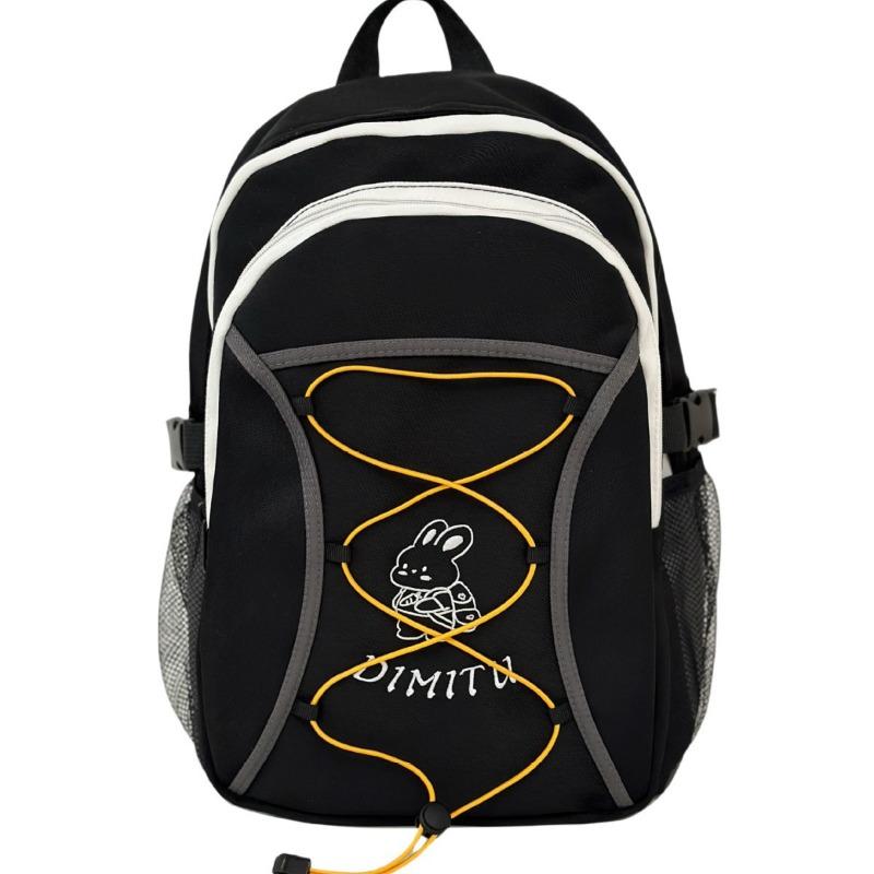 Leisure Large Capacity Junior High School Backpack New Sports Backpack Travel Backpack