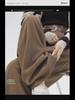 Women's High-Waist Corduroy Wide-Leg Pants - Autumn/Winter 2024 Collection