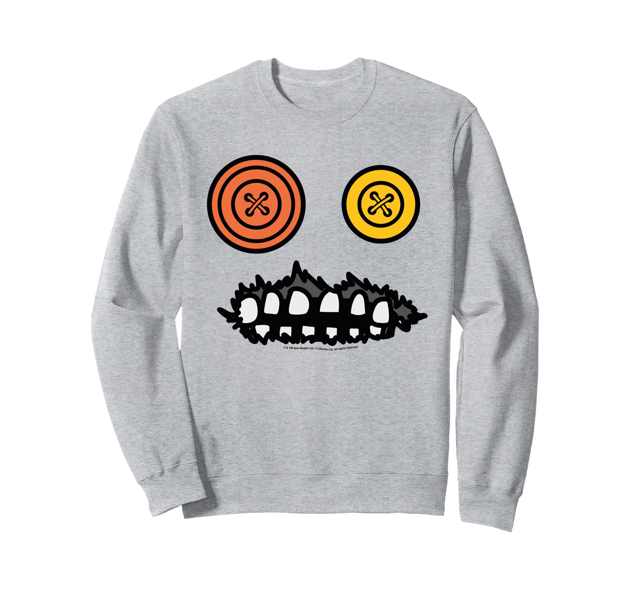 

Свитшот с лицом Сасквоша Баззи Фагглера чёрный