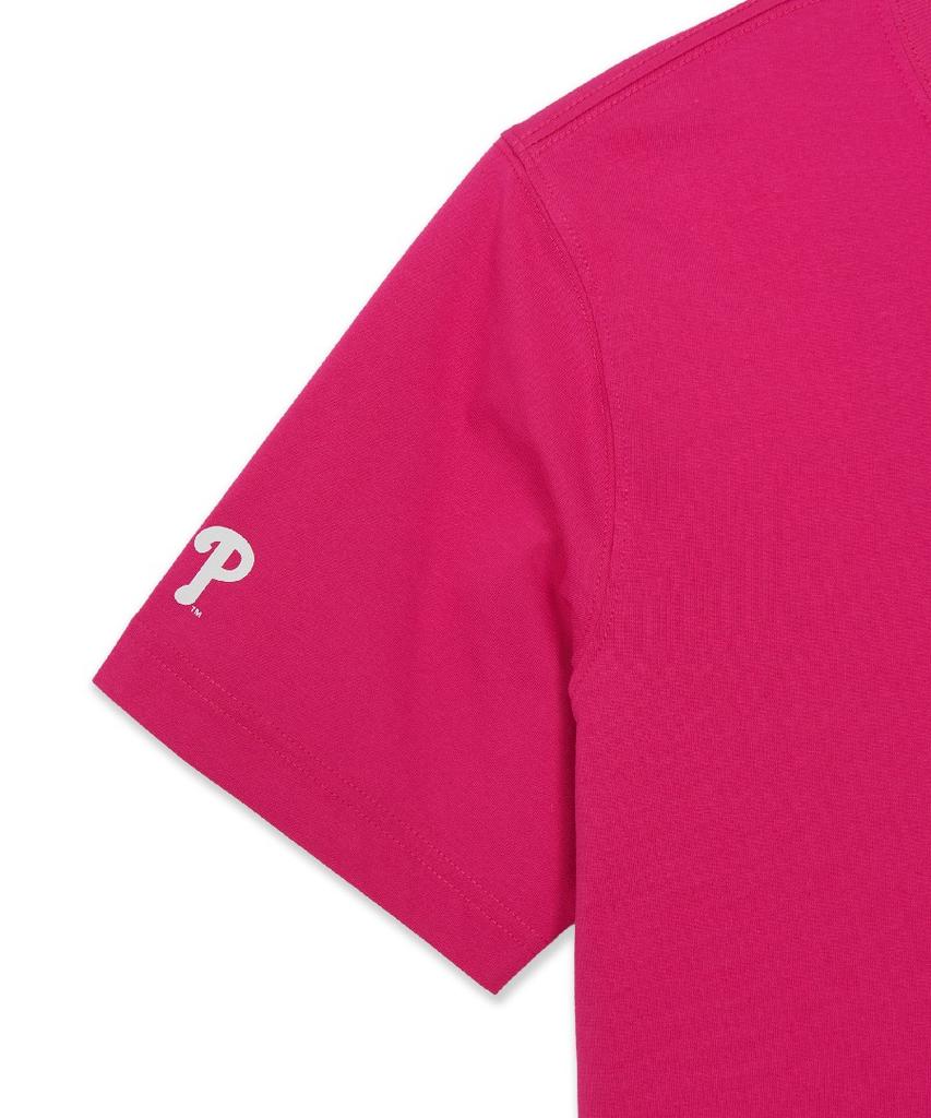 Emelbi Bunny Back Graphic Oversized Short Sleeve T-Shirt Phi (Magenta)