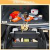 XCF Car Storage Trunk Storage Trunk Box Camping Storage Box Leather Large Capacity Foldable Outdoor Trunk Cargo Divider Car Storage Pockets Car