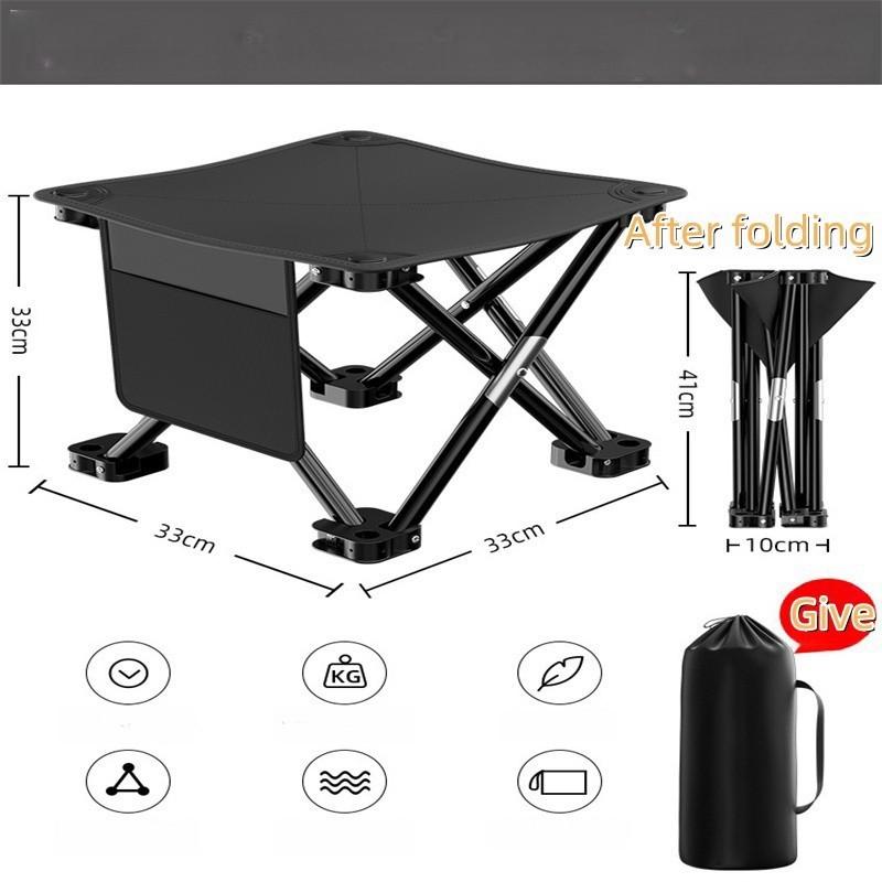 Outdoor Picnic Magza Foldable Stool Portable Lightweight Fishing Chair Lightweight Folding Chair Camping Chair