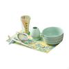 7 Pieces Matcha Whisk Set Bowl with Spout Gift for Tea Lovers Holder