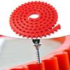 1pc 1/2M Woodworking Profiling Strip Gear Driven Flexible Curve Template Guide Adjustable Profiling Strip For Pattern Transfer