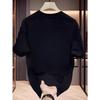 European sizes Star Brothers Creative Print Summer Unisex Versatile Short-Sleeve T-Shirt for Men Crew Neck Summer Casual Tee Tops