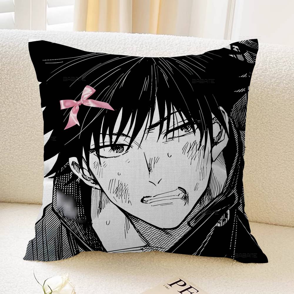 Cooler Anime Junge Megumi Fushiguro Personalisierte Kissenhülle Kinderzimmer Wilde Party Deko Kissenbezug Kind Geburtstag Dusche Geschenk