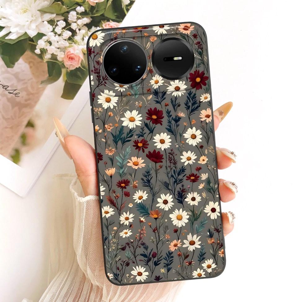 Casing For Huawei Nova 15 Pro Cover Silicone Luxury Fashion Flowers Kawaii Cute Painted Shockproof Case For Huawei KLE-AL00U