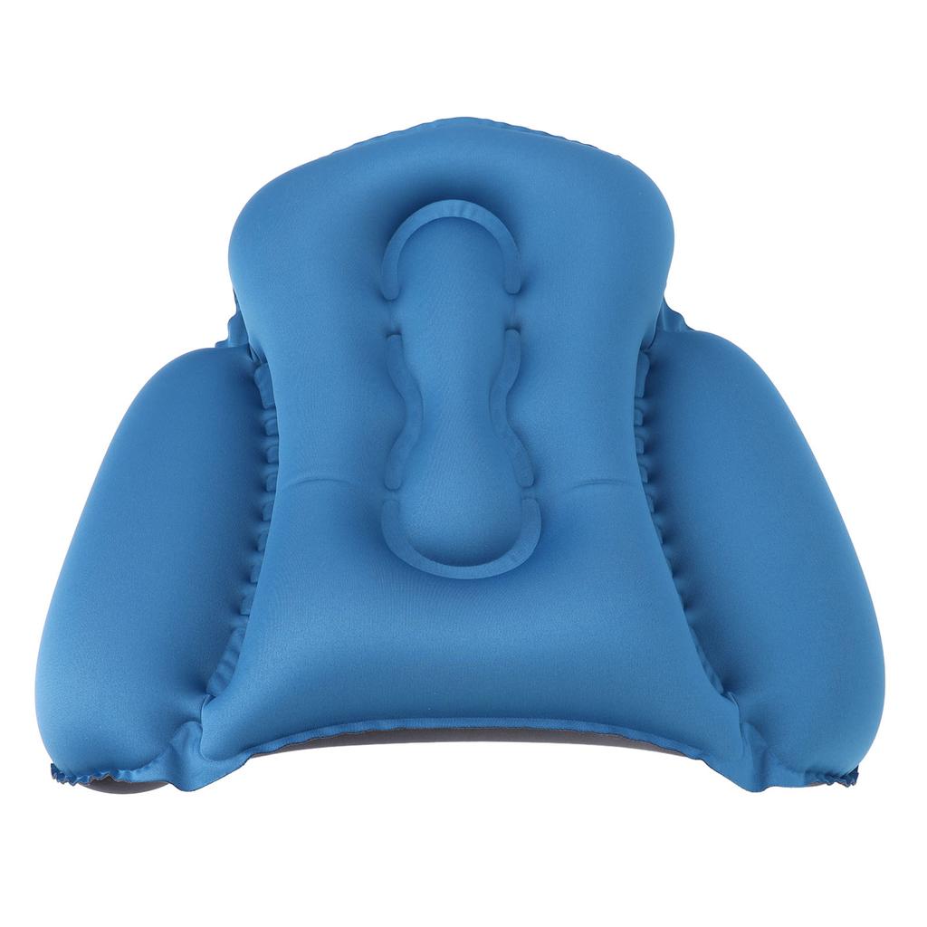 Inflatable Lumbar Travel Pillow for Airplane Ergonomic Soft Office Chair Back Support Pillow for