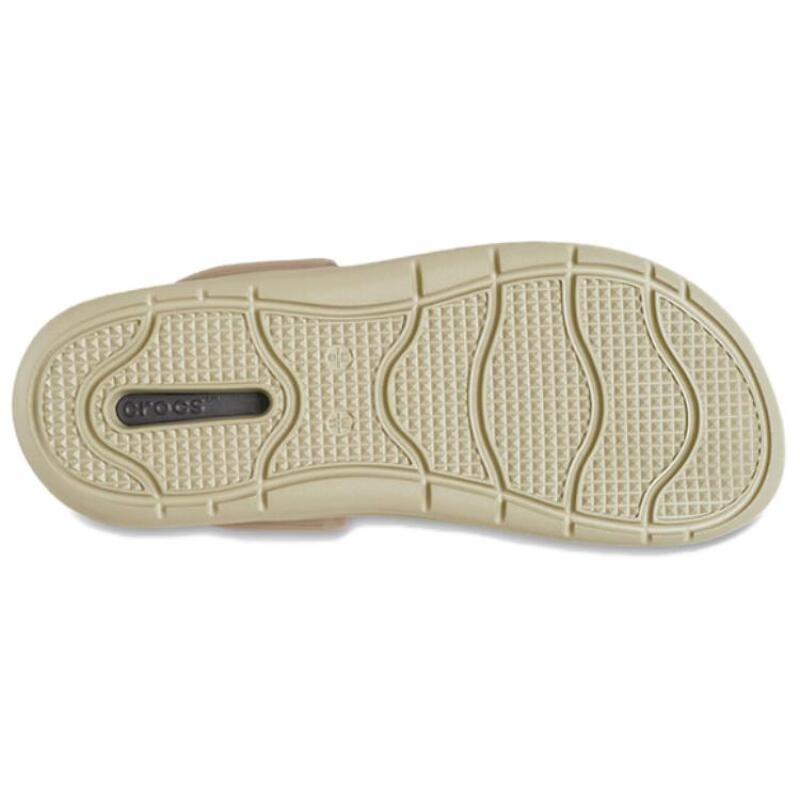 Crocs EVA Simple and Comfortable Hole Shoes Unisex Taupe