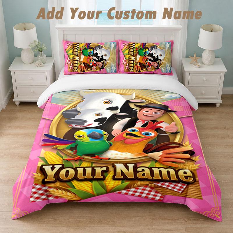 Bedding Set 1 Duvet Cover 2 Pillowcases La Granja De Zenón Print Soft Bed Linen Bedroom Decor